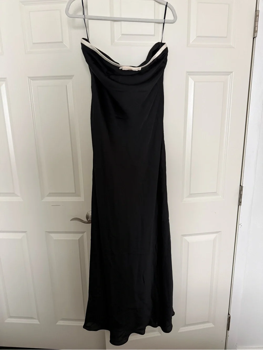 NWT Abercrombie & Fitch Julia Slip Bow Maxi Dress